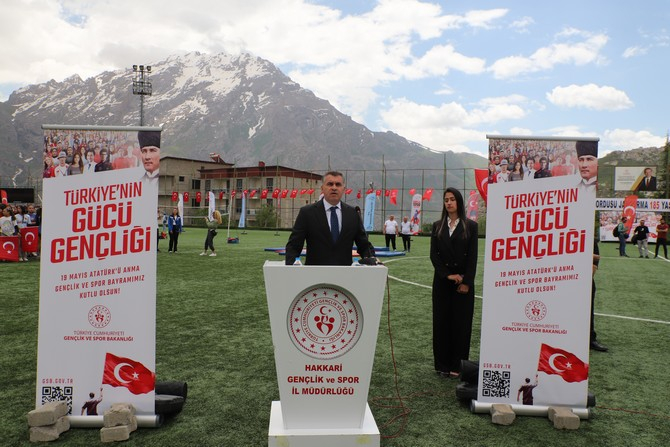 Hakkari'de 19 Mayıs coşkusu 2024 galerisi resim 13