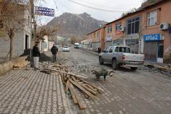 ÇUKURCA'DA ESNAF KEPENK KAPATTI