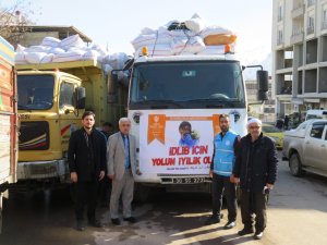 Şemdinli’den İdlib’e iyilik  eli