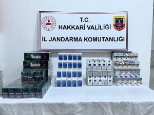 800 paket değişik markalarda sigara ele geçirildi