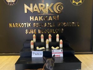 Hakkari’de 7 kilo metamfetamin ele geçirildi