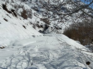 Hakkari'de 13 yerleşim yolu ulaşıma kapandı