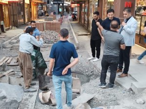 Hakkari'de "Sanat Sokağı' çalışmaları sürüyor