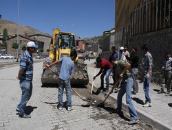 Belediye'den çevre temizliği