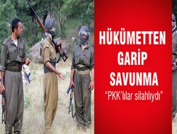 Arınç "PKK'liler silahlıydı"