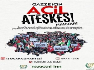 İHH basın açıklamasına davet