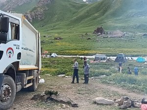 Cennet Cehennem Vadisi çöpten temizlendi