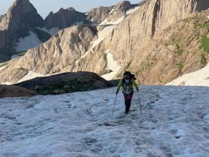 Giresunlu dağcı Hakkari Cilo'ya tırmandı