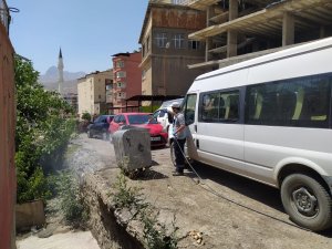 Hakkari Belediyesi, sivrisinek ve haşerelere savaş açtı