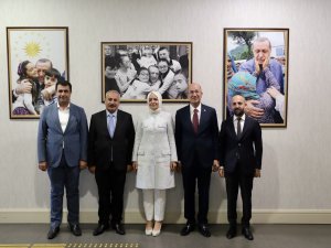 Eski Bakan Sayan Kaya'dan başkanlara ziyaret