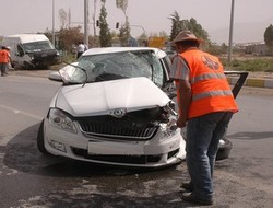 Trafik kazası 5 yaralı