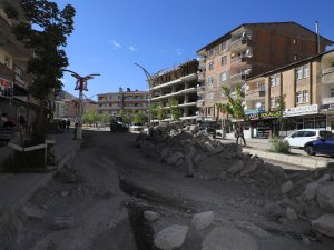 Hakkari belediyesi şehri güzelleştirmek için çalışıyor