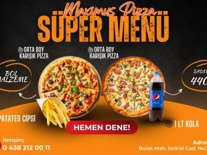 Gerçek Pizza Lezzeti Maximus-Pizza’da