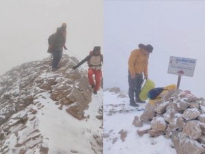 Cilo Dağlarına doğa yürüyüşü gerçekleştirdi