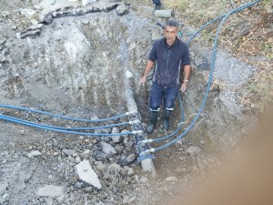 Hakkari'de 1 günde 10 su arızası giderildi