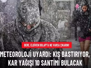 Meteoroloji  uyardı kar geliyor