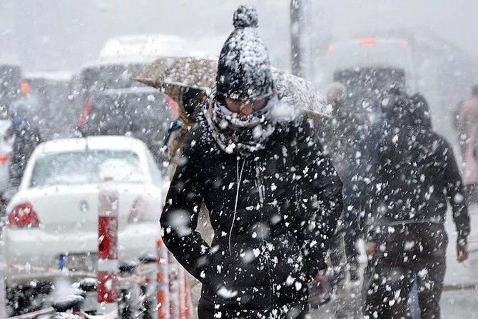 Türkiye geneli için kar ve sağanak yağış uyarısı