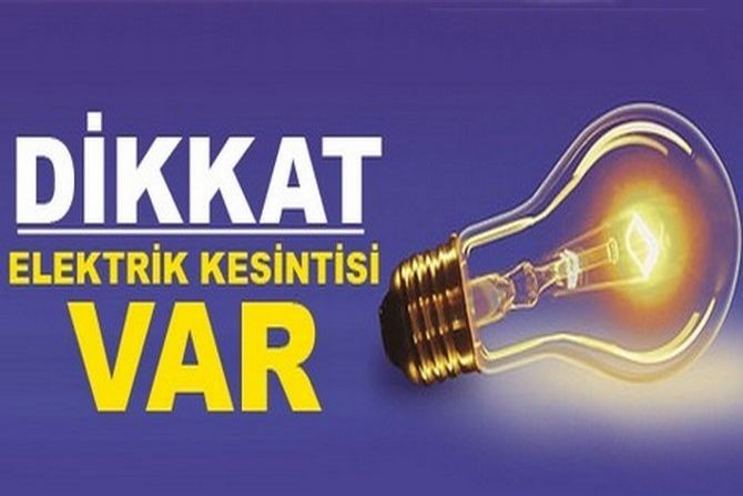 Hakkâri'de elektrik kesintisi