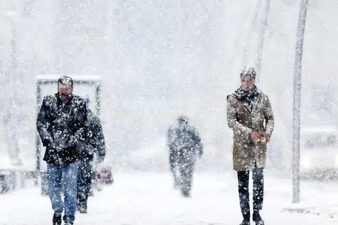 Van için kar yağışı uyarısı yapıldı