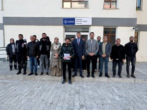 Hakkari Yurt yönetiminden basın açıklaması