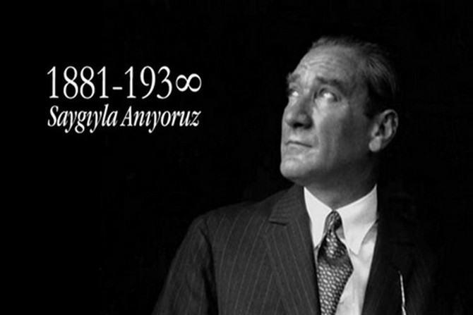 10 Kasım Atatürk'ü Anma