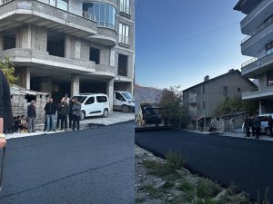 Belediye asfalt hamlesini tavizsiz sürdürüyor