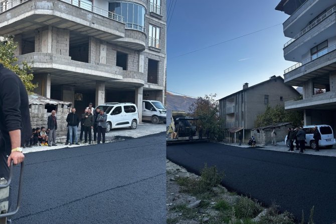 Belediye asfalt hamlesini tavizsiz sürdürüyor