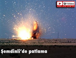 Şemdinli’de Patlama 18 yaralı