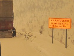 Şırnak-Hakkari karayolu ulaşıma kapandı