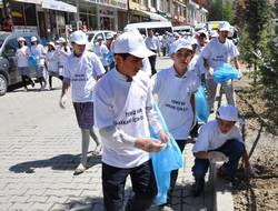 Hakkari'de temizlik kampanyası