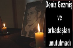 DENİZ GEZMİŞ`İ ANMA ETKİNLİKLERİ