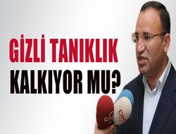 Gizli tanıklık kalkıyor mu ?