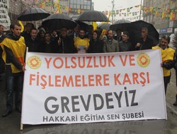 Eğitim-Sen 1 günlük greve başlattı