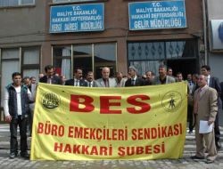 Hakkari'de BES'ten SGK'ya tepki