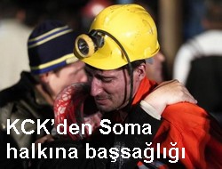 KCK’den Soma halkına başsağlığı