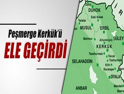 Peşmerge Kerkük’ü IŞİD'den kurtardı