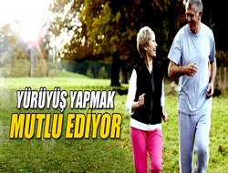 Yürüyüş yapmak mutlu ediyor