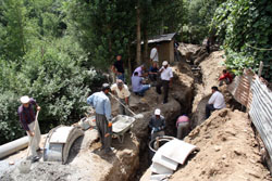 HAKKARİ  DE ALTYAPI ÇALIŞMALARI