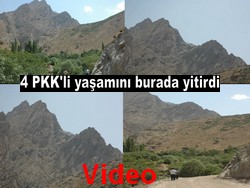 PUSUDA 4 PKK'Lİ YAŞAMINI YİTİRDİ