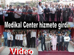 TIP MERKEZİ DUALARLA HİZMETE AÇILDI