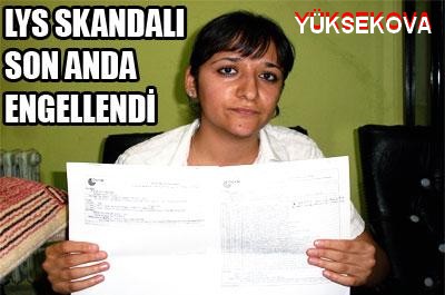 LYS SKANDALI SON ANDA ENGELLENDİ..