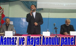 NAMAZ VE HAYAT KONULU PANEL