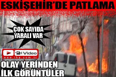 Eskişehir de patlama 6 yaralı