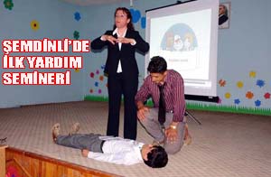 ÖĞRENCİLERİNE İLK YARDIM SEMİNERİ