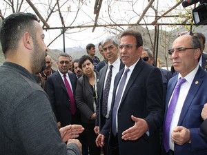 CHP heyeti Hakkari'den ayrıldı