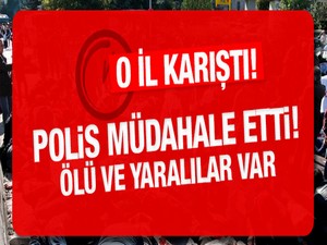 Konya'da gerginlik! Polis müdahale etti ölü ve yaralılar var