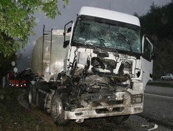 Trafik kazası 1 ölü