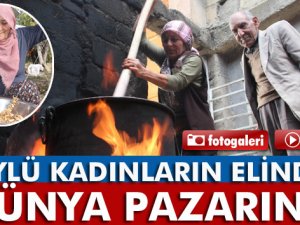 Orcik, köylü kadınların elinden dünya pazarına gidiyor