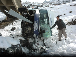 Trafik kazası 11 yaralı