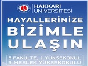 Hakkari üniversitesi hayallerinize bizimle ulaşın!